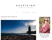 Tablet Screenshot of guapizimo.com